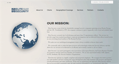 Desktop Screenshot of elite-security.ru
